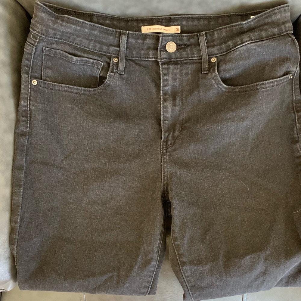 Levi's 721 High Rise Skinny Jeans